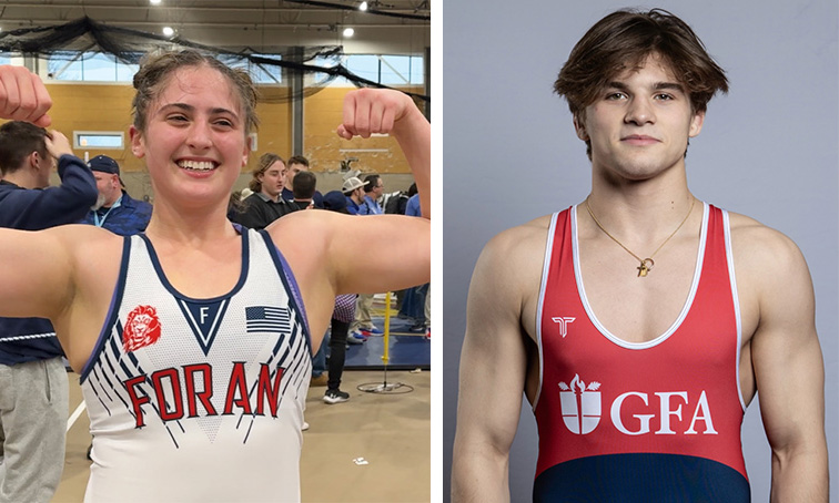 Aspras, Taylor honored with Saunders and Schultz Awards, respectively – Connecticut Wrestling Online